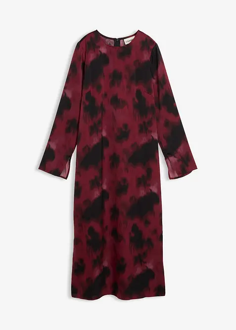 Abito midi in satin, bonprix