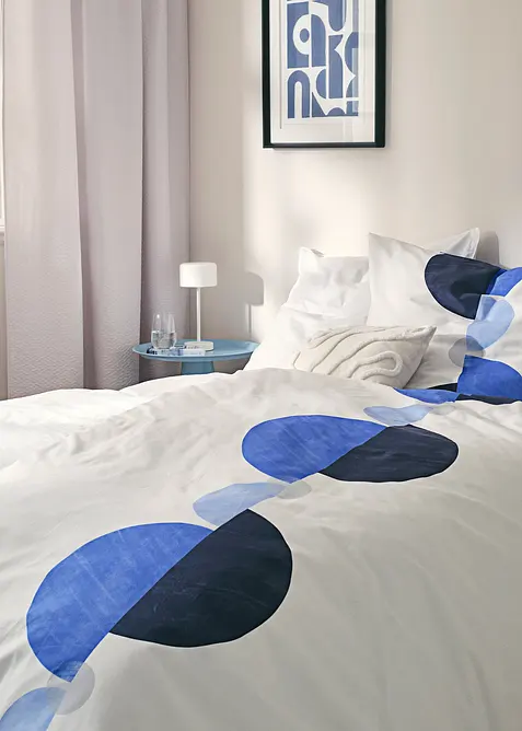 Biancheria da letto con motivo grafico, bonprix