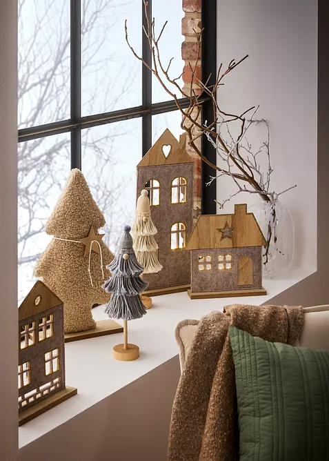 Gnomo di Natale decorativo (pacco da 2), bonprix