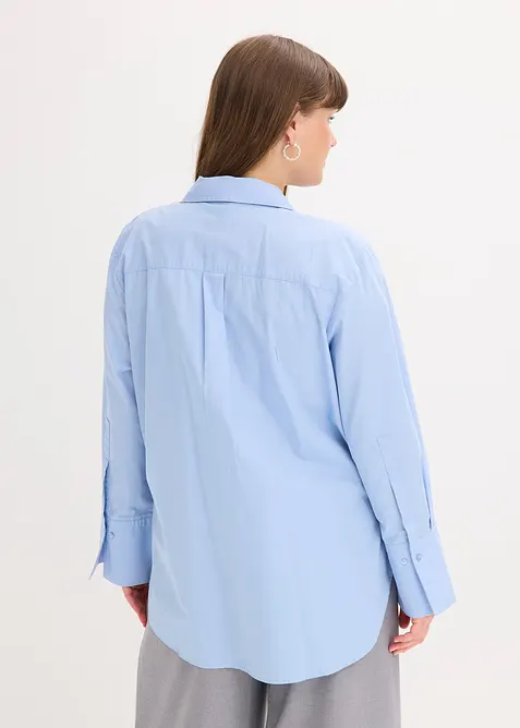 Camicetta con fiocco in puro cotone, bonprix