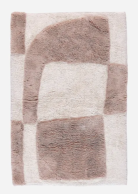 Tappeto da bagno con motivo geometrico, bonprix