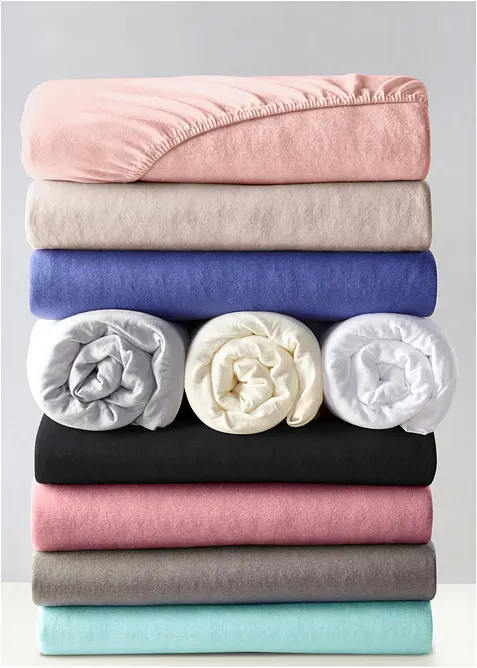 Lenzuolo comfort in jersey con angoli, bonprix