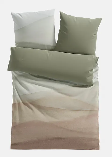 Biancheria da letto reversibile con motivo ad acquerello, bonprix