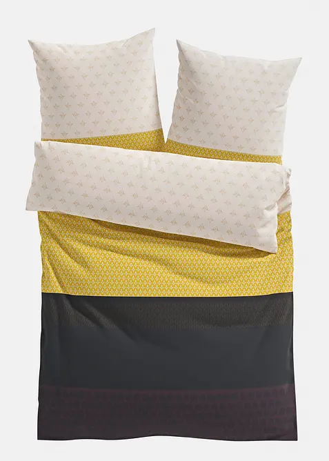 Biancheria da letto con motivi grafici, bonprix