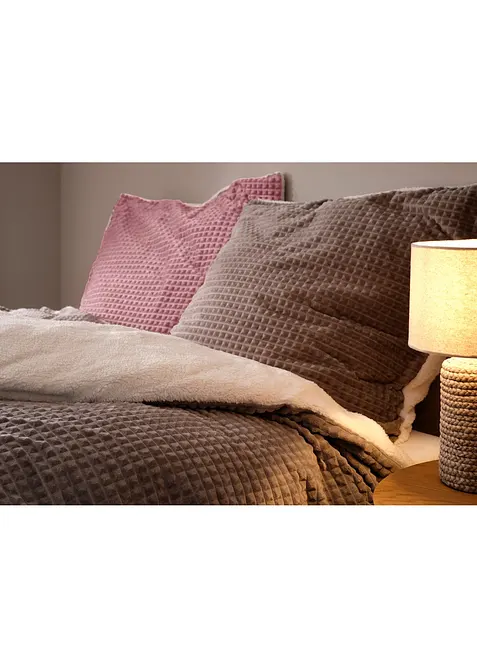 Biancheria da letto con effetto cachemire in rilievo, bonprix