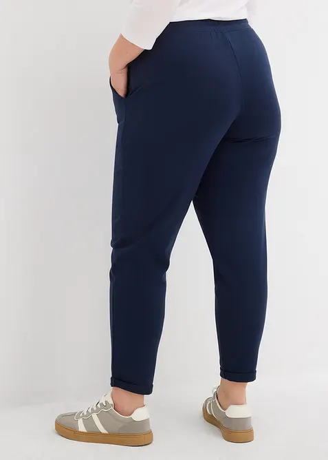 Pantaloni in felpa con cinta comoda, bonprix