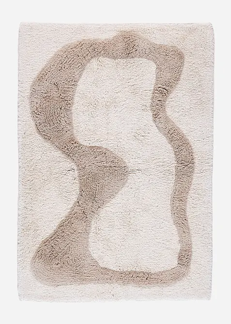 Tappeto da bagno con motivo grafico, bonprix
