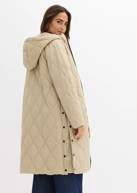 Cappotto prémaman imbottito 3 in 1 di media pesantezza con inserto babywearing, bonprix