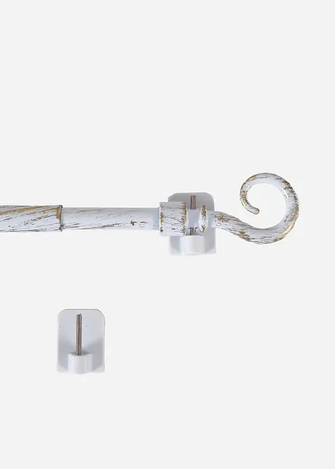 Asta telescopica per tenda con terminale a chiocciola, bonprix