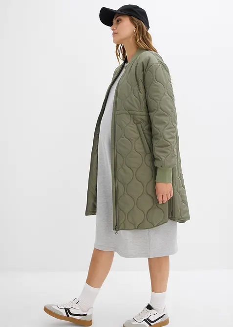 Giubbotto prémaman leggero 3 in 1 con inserto babywearing, bonprix