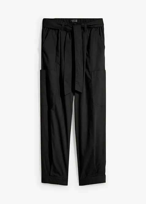 Pantaloni cargo cropped, bonprix