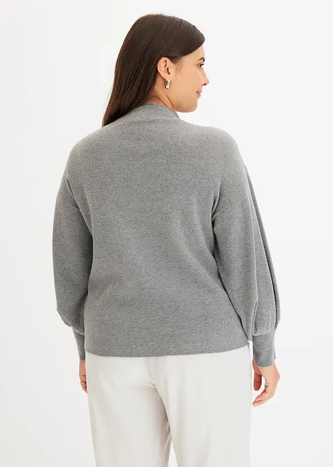 Maglione oversize in misto viscosa, bonprix