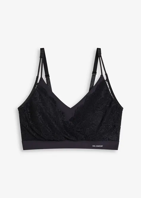 Bralette imbottita senza cuciture Feel Comfort, bonprix