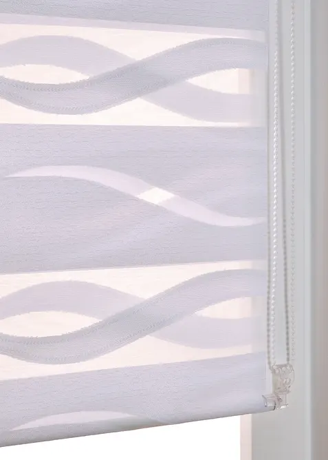 Tenda a rullo doppia jacquard bicolore, bonprix