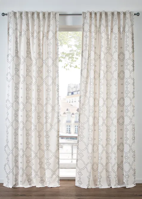 Tenda trasparente in poliestere riciclato (pacco da 1), bonprix