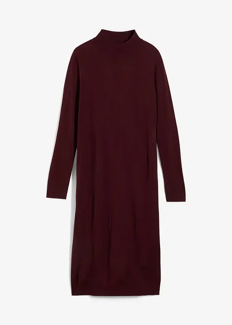 Abito in filato fine con colletto dritto, bonprix