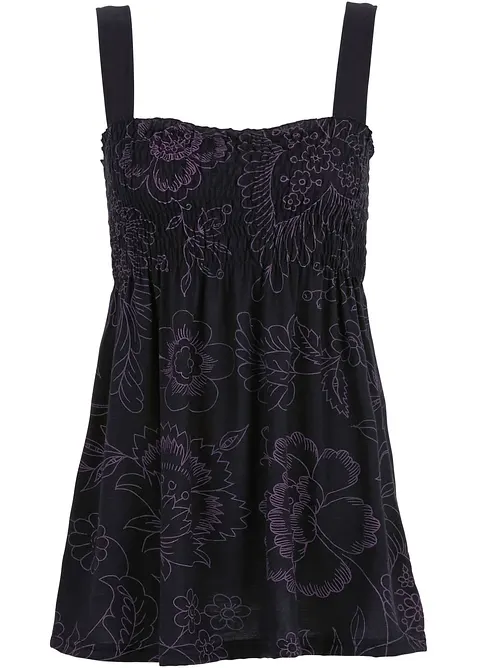 Top stile tunica in misto viscosa, bonprix