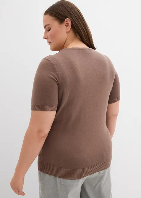 Maglione a maniche corte, bonprix