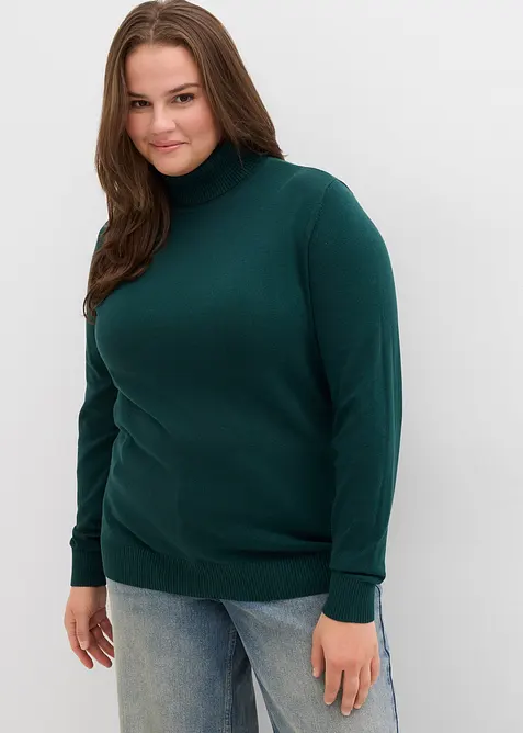 Maglione a collo alto, bonprix