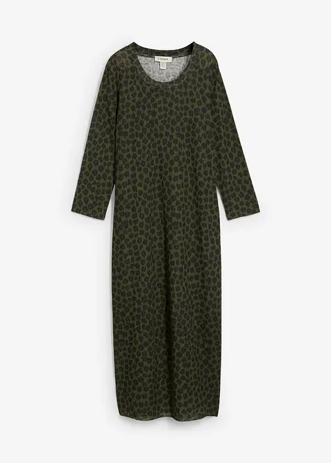 Abito a palloncino in maglina, bonprix