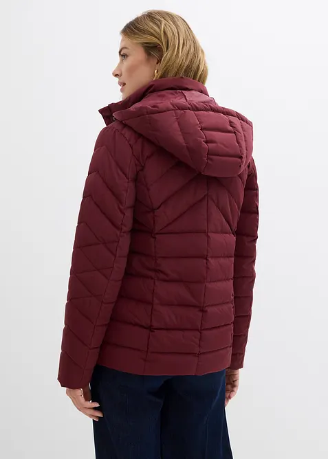 Giacca trapuntata leggera con cappuccio rimovibile, bonprix