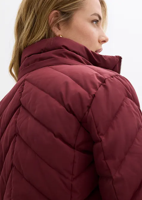 Giacca trapuntata leggera con cappuccio rimovibile, bonprix