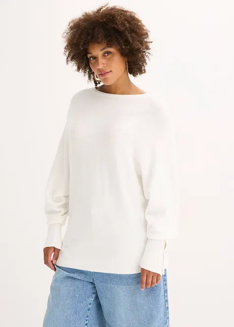 Maglione in misto viscosa, bonprix