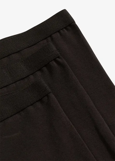 Boxer aderenti da donna con cotone biologico (pacco da 3), bonprix