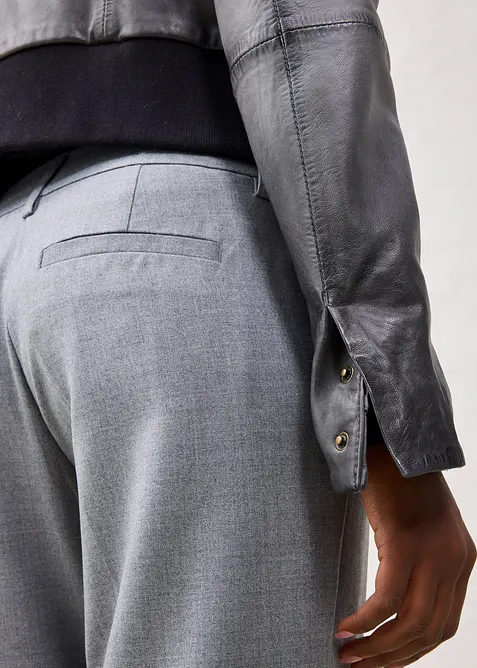 Giacca di pelle in nappa di agnello, bonprix