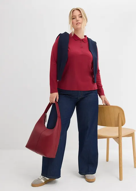 Polo in cotone biologico pesante, bonprix