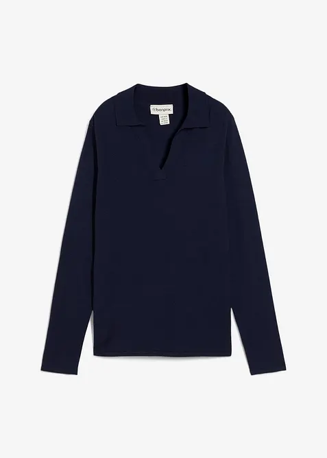 Polo in viscosa fine, bonprix