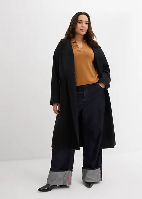 Polo in viscosa fine, bonprix