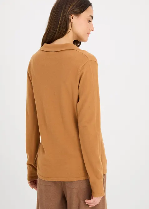 Polo in viscosa fine, bonprix