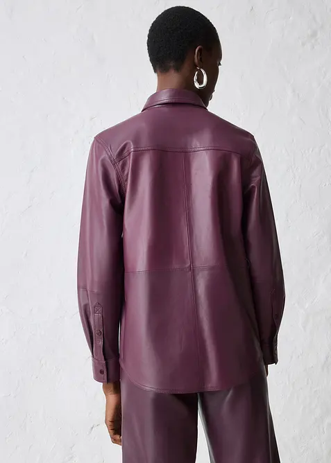 Camicia in nappa d'agnello, bonprix