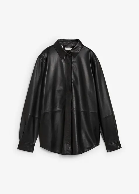 Camicia in nappa d'agnello, bonprix