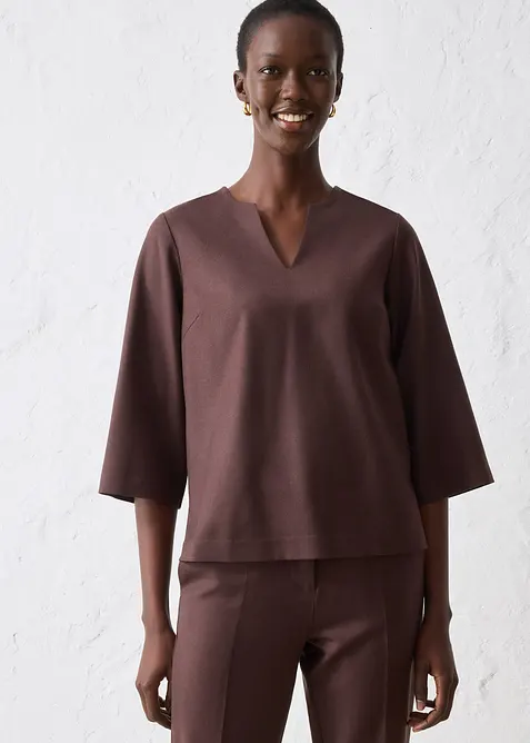 Tunica in misto lana, bonprix