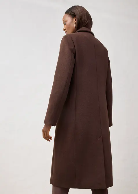 Cappotto stile blazer in morbido misto lana, bonprix