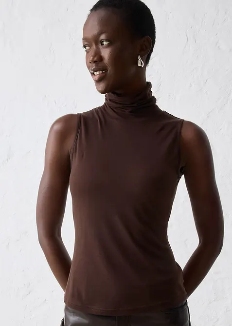 Top in morbido misto lana, bonprix