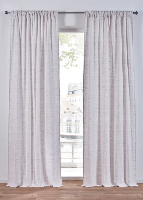 Tenda jacquard in cotone biologico (pacco da 1), bonprix