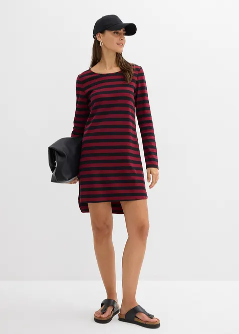 Abito asimmetrico in puro cotone pesante, bonprix