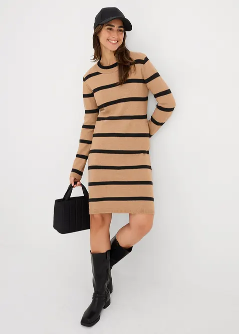 Abito in maglia aderente, bonprix