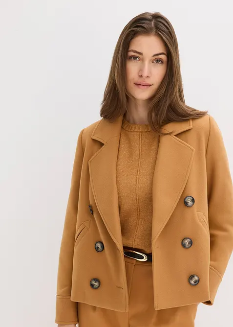 Giacca corta in simil lana, bonprix