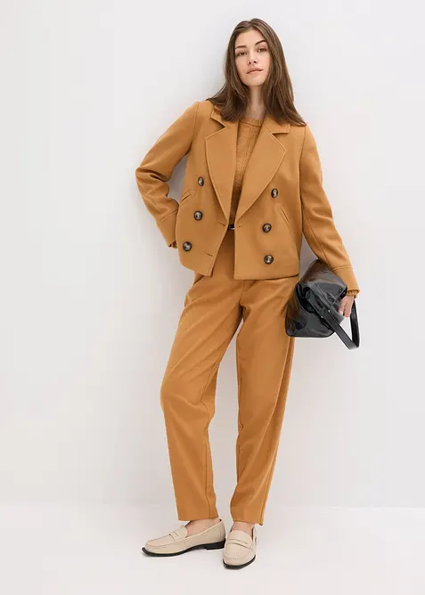 Giacca corta in simil lana, bonprix