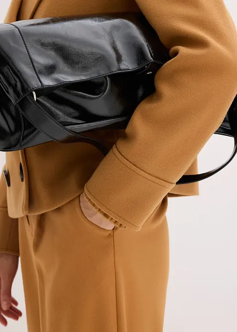 Giacca corta in simil lana, bonprix