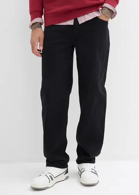 Pantaloni in twill con fascia comoda in vita, straight, bonprix