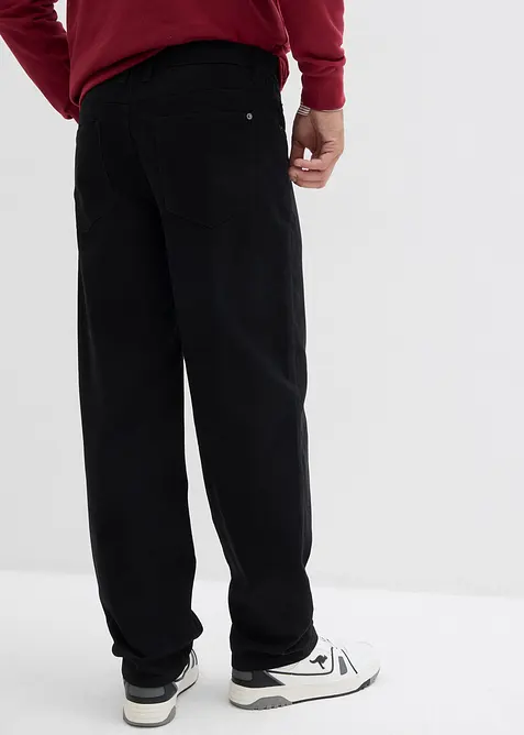 Pantaloni in twill con fascia comoda in vita, straight, bonprix