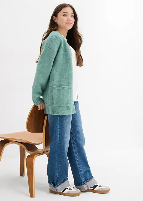 Maglia a maniche lunghe in puro cotone biologico, bonprix