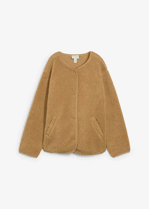 Giacca in pile teddy, bonprix