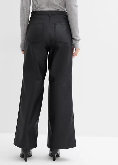 Pantaloni in similpelle, bonprix