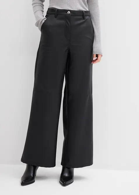 Pantaloni in similpelle, bonprix